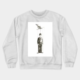 Charles Chaplin - God's marionette Crewneck Sweatshirt